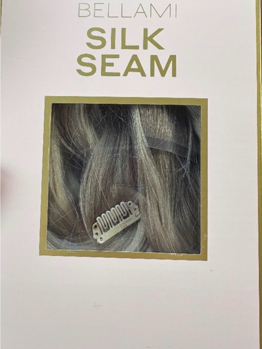 Bellami Silk Seam Clip-In Hair Extension - Ash Blonde